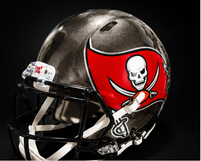 Baker Mayfield Signed Tampa Bay Buccaneers Authentic Full-Size Helmet | Beckett Witness Authenticated