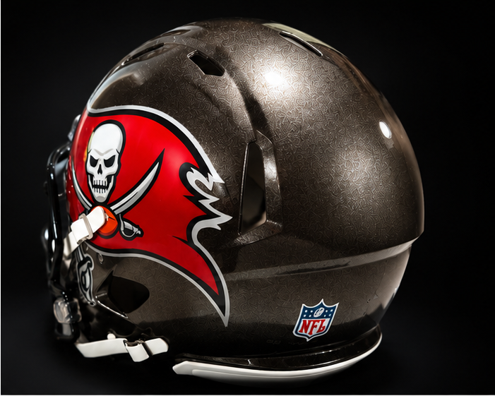 Baker Mayfield Signed Tampa Bay Buccaneers Authentic Full-Size Helmet | Beckett Witness Authenticated