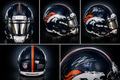 Terrell Davis Signed Denver Broncos Full Size Helmet w/ HOF 17 Inscription & Mirrored Visor – Authenticated