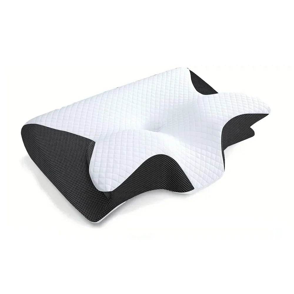 Butterfly Memory Foam Neck Pillow - Ergonomic Orthopedic Support